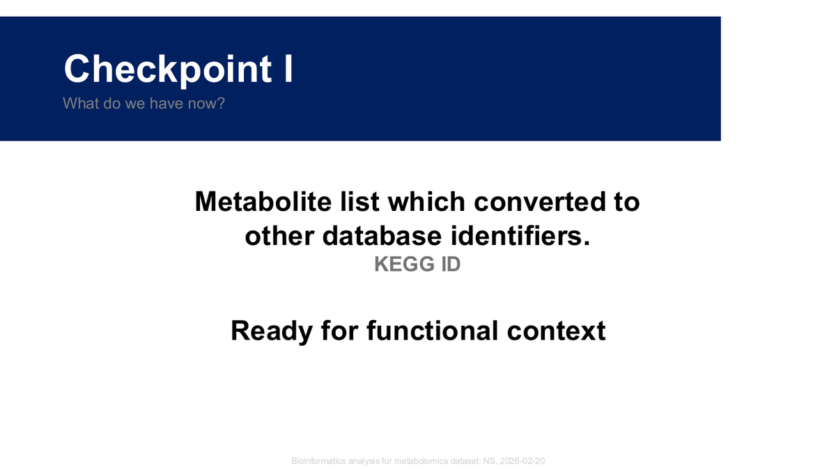 Checkpoint I — พร้อมสำหรับ functional context