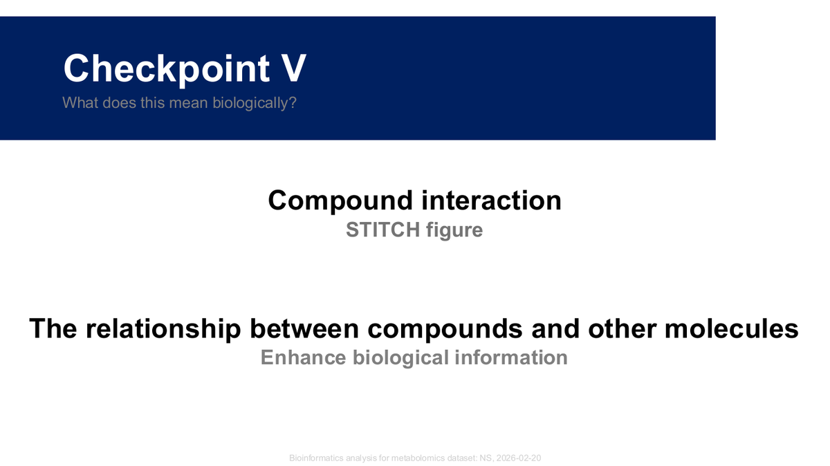 Checkpoint V — ความสัมพันธ์ระหว่าง compound กับโมเลกุลอื่น